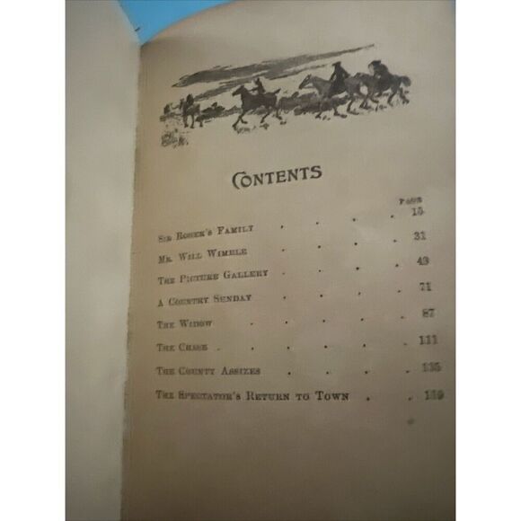 Days with Sir Roger De Coverley [Coverly] 1895 - Picture 10 of 16